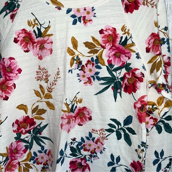 Loft Cream Floral Sweatshirt - Picture 3 of 6